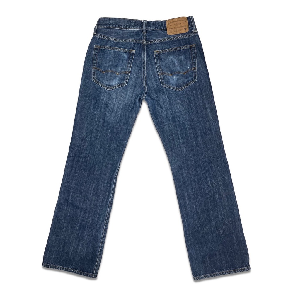 American Eagle Outfitters Original Bootcut Dark Wash Jeans - Picture 4 of 6